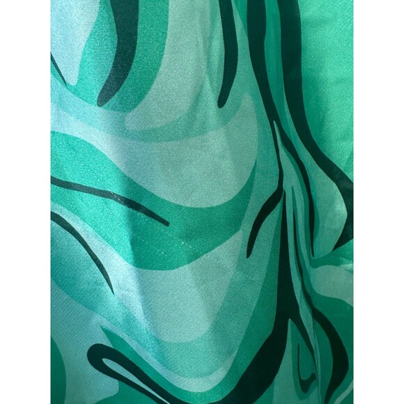 Princess Polly After Hours Silky 60s Retro Cowl Neck Side Zip Mini Dress 4 - Picture 9 of 10